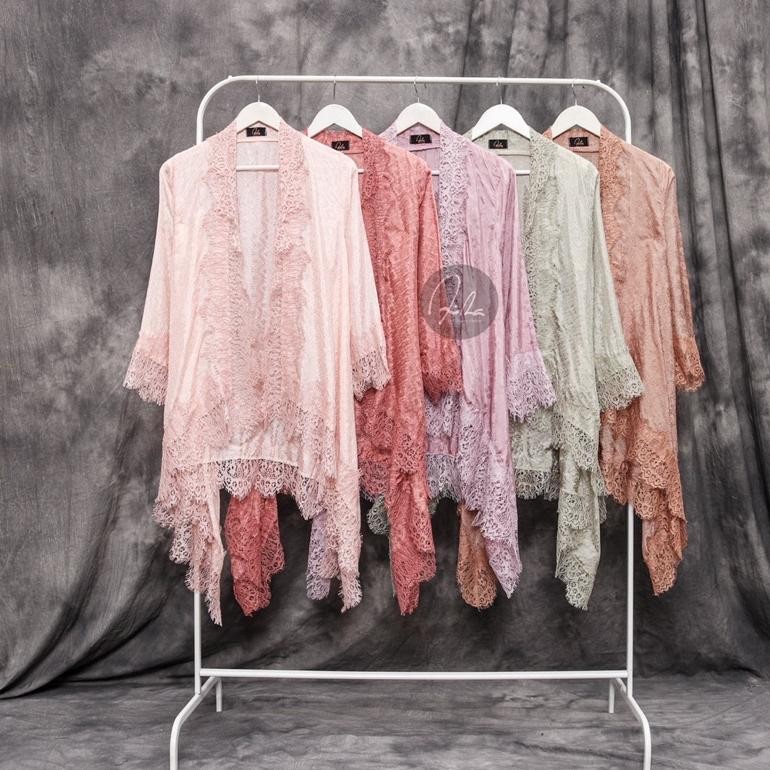YZ AIRA BATIK _ Nagita Outer Lace I Outer Brukat I Outer Renda I Kebaya Modern I Kebaya Brukat Bahan