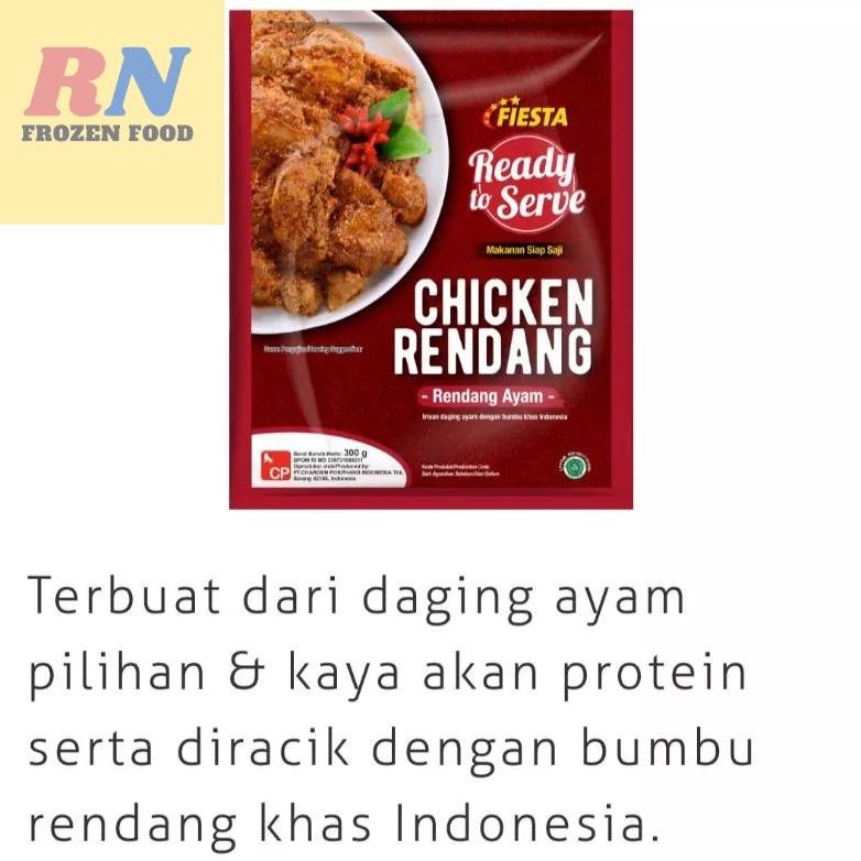 

Fiesta Ready To Serve Chicken Rendang (enak) 300 gr II RTS Rendang Ayam