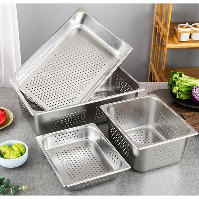 """] GIGAWARE Perforated Gastronom / Food Tray 1/1 (Berlubang)