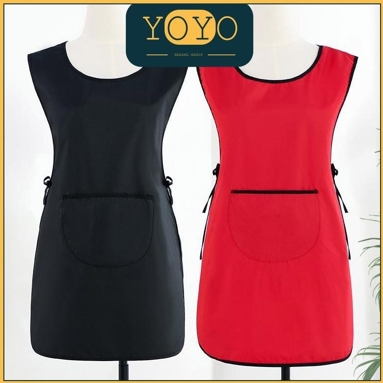 Apron Korea Linen X Strap Apron/Elle Ruffle Apron