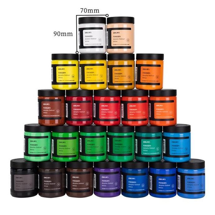 

Termurah Deli Acrylic paint / Cat Akrilik Isi 300ml Hasil Warna Terang 73875