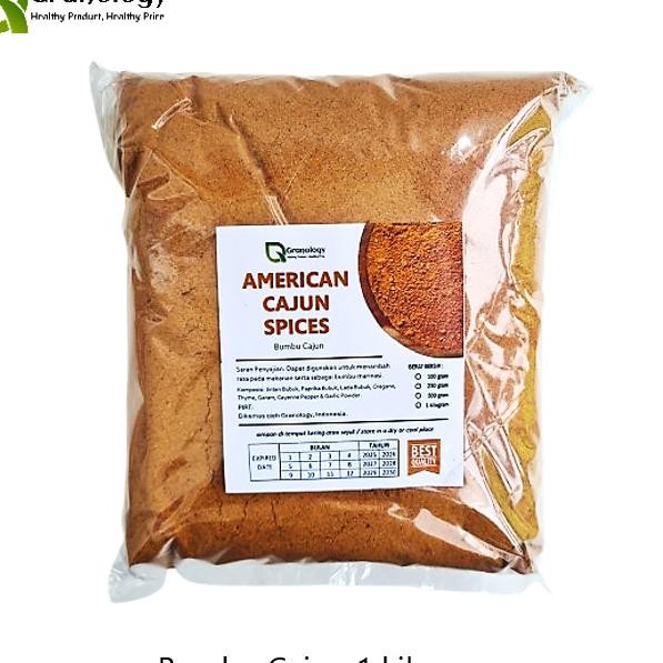 

American Cajun Eaoning Bumbu Cajun Bubu 1 Ilogram By Granology