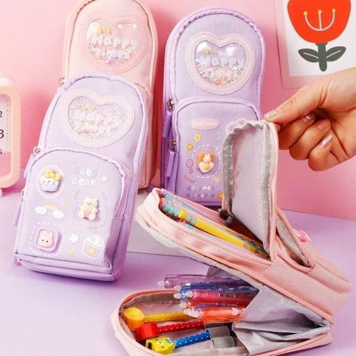 

Buruan Beli T&Y Tempat Pensil 3D 3 Resleting Karakter Kartun 3 D Tempat Pensil Lucu Kotak Pensil Serbaguna 6 Layers Kapasitas Besar Kotak Pensil Anak Sekolah 6 Sekat Tempat Alat Tulis Perlengkapan Sekolah 3 Sisi Resleting Buruan Beli
