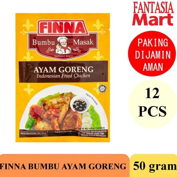 

FINNA BUMBU MASAK RAWON PACK 12 PCS 50 GRAM FANTASIA DENGAN PAKING AMAN GGS