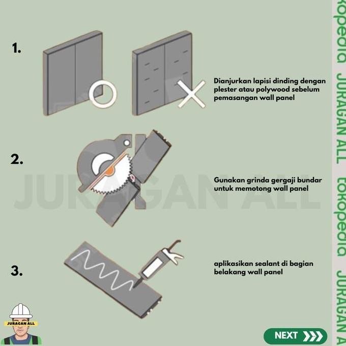 Miliki Wpc Wall Panel 3 Meter 3D (Premium) (2900 X 170 X 24Mm) / Wpc Wallpanel / Wpc Wall Panel / Wp