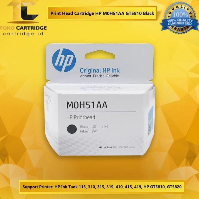 TERMURAH - Cartridge Tinta HP 115 315 415 GT5810 GT5820 GT 5820 GT51 M0H51A Black