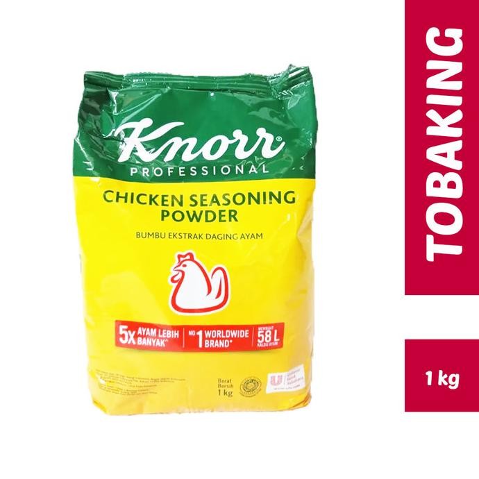 

HIW Knorr Chicken Powder 1 kg Knoor Bubuk Kaldu Ayam HALAL