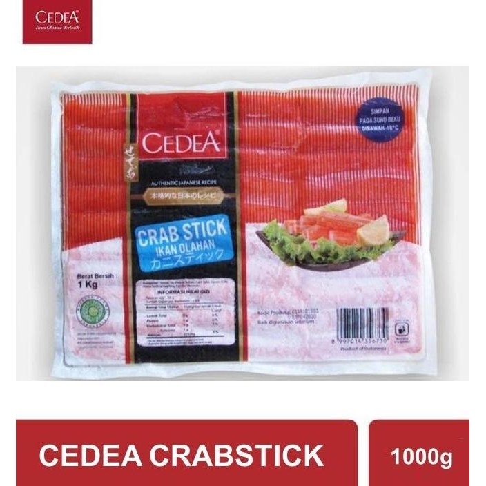 

HIW CEDEA Crab Stick 1000 gr Crabstik Crabstick