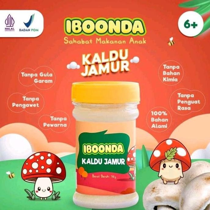 

HIW IBOONDA KALDU By Bumbu Bunda Elia - Ibonda Kaldu Mpasi Anak Bayi Jamur Ceker Kaki Ayam Sapi Teri Hati Ayam Bahan Alami NON MSG BPOM HALAL