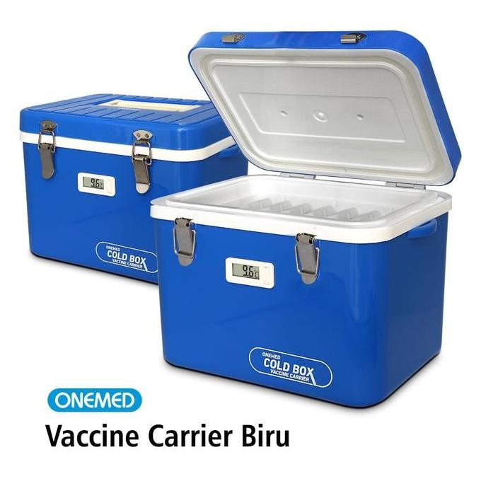 HARGA DISC - Vaccine Carrier Box Biru OneMed
