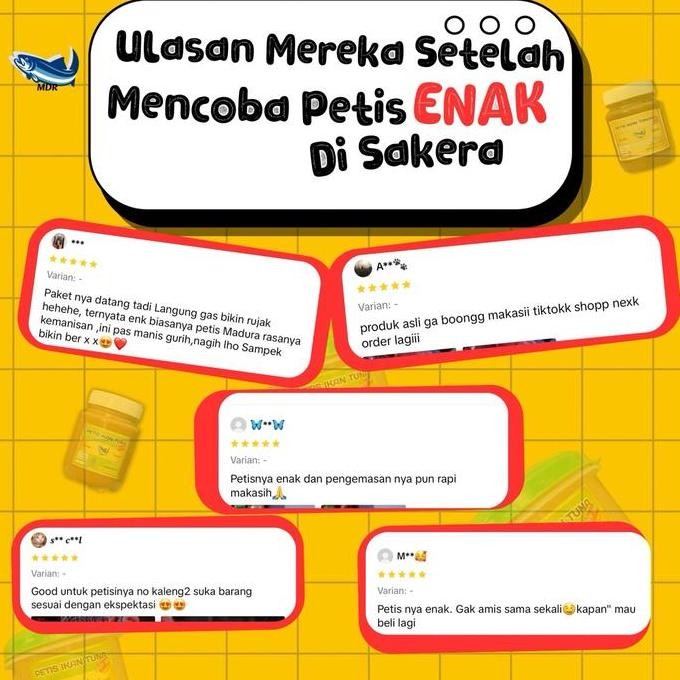 

HIW (Sakera) 1KG Petis Madura Asli Ikan TUNA MDR