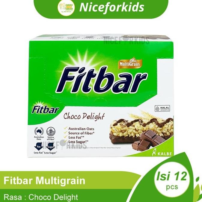 

HIW Fitbar Cemilan Instan Untuk Diet 1 box isi 12pcs
