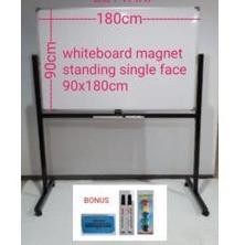 

READY PAPAN TULIS WHITEBOARD STANDING MAGNET SINGLE F ZETTAKI 90X180CM
