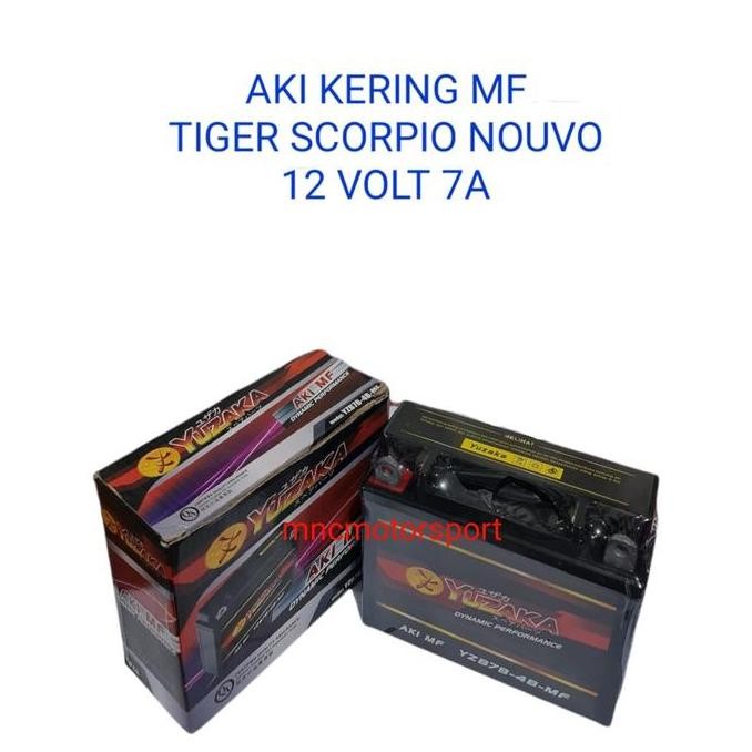NEW AKI BATTERY KERING MF YUZAKA TIGER SCORPIO NOUVO