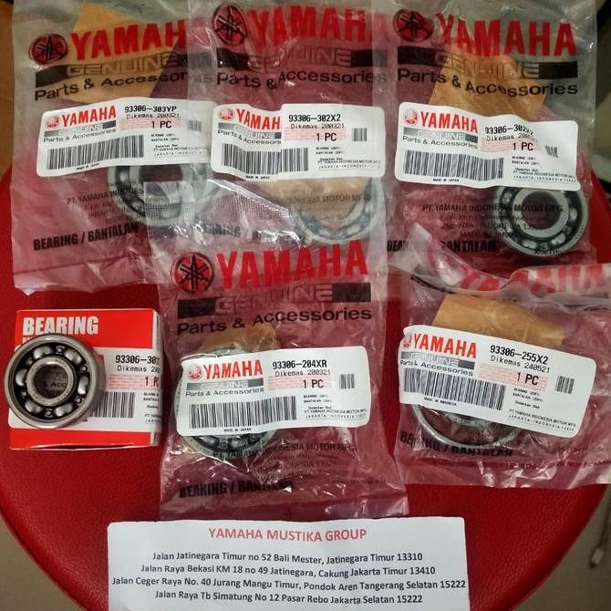 BEST BEARING RASIO FULL SET N-MAX ORIGINAL YAMAHA