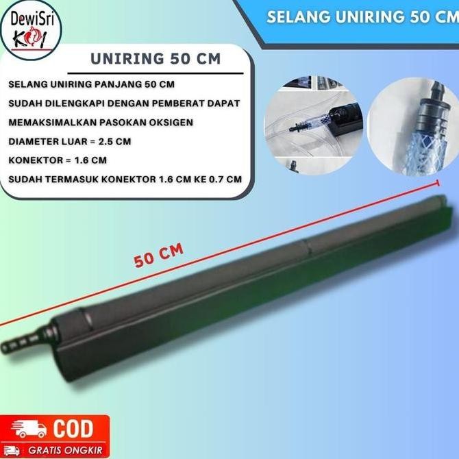Selang UNIRING dengan Pemberat PANJANG 50 CM tenggelam