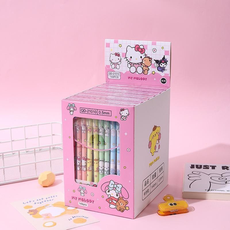 

Bolpoin Tinta Alat Tulis Sekolah / Pulpen Gel Hapus Anak Sd Smp Isi 12 Pcs / Pulpen Erasable Tinta Hitam