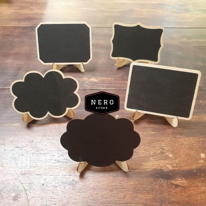

READYYY 10PCS PAPAN TULIS KAPUR KECIL / NI CHALK BOARD / PAPAN KAPUR MENU CAFE / PAPAN RESERVED / TABLE NUMBER / PAPAN NAMA MAKANAN / PAPAN NOMOR MEJA / TABLE NAME BOARD