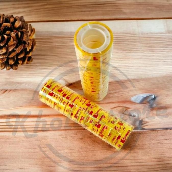 

(12 pcs) Isolasi Bening Nachi Tipis 12mm x 10 yard Termurah