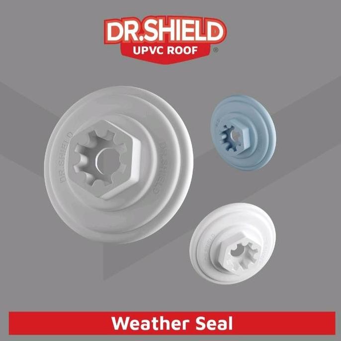 TERMURAH - Roof Seal bulat dr Shield/weather seal dr Shield 40pcs/pak/Dr Shield seal bulat atap UPVC