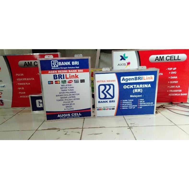 

SPIROS COD NEON BOX DUA SISI 2 MUKA 45X35