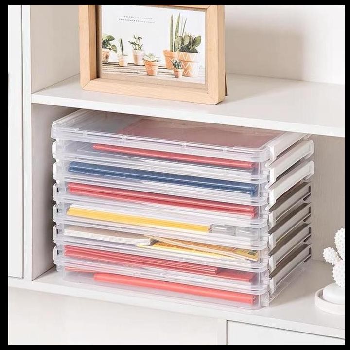 

Document Keeper A4 Penyimpanan Dokumen File Clear Holder Display Book Good Quality