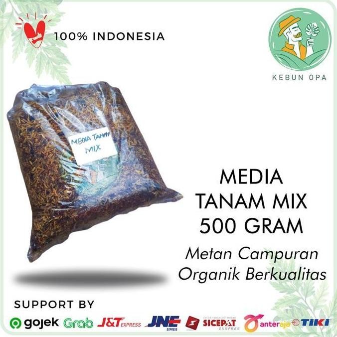 

Terlaris Media Tanam Sekam Padi Campur Tanah Humus Dan Pupuk Kandang 500 Gr