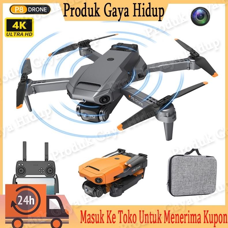 Drone P8 Lipat 360 kamera penghindaran rintangan kamera WiFi drone kamera tunggal drone kamera 4K HD