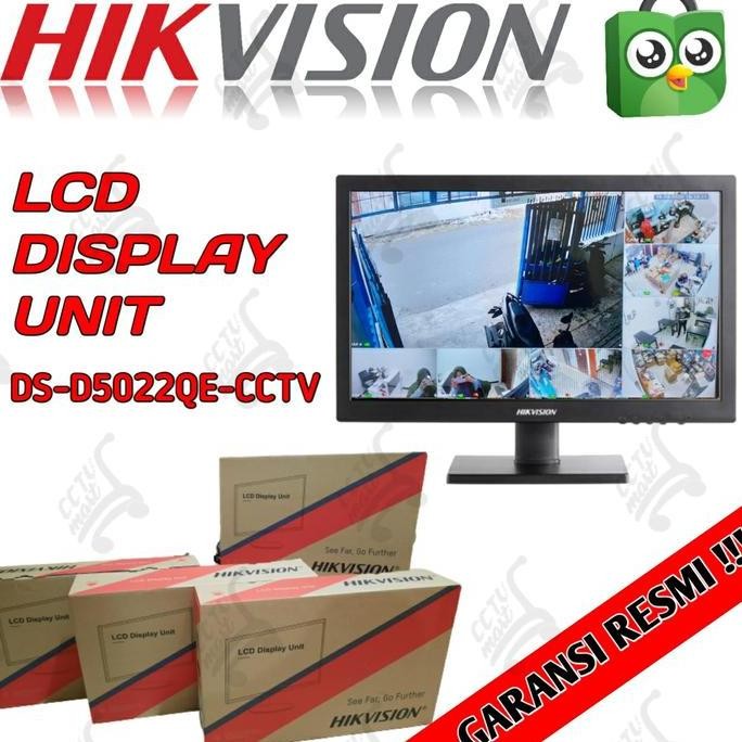 LAYAR LED MONITOR CCTV HIKVISION 22 INCH CCTV SERI DS D5022QE CCTV