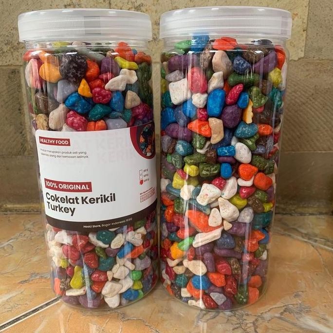 

HIW COKELAT KERIKIL 1kg Turki Coklat Turkey Krikil Turky Cokil Batu 1 kg Susu Choco Stone Chocolate Cokelate Arab Dragees