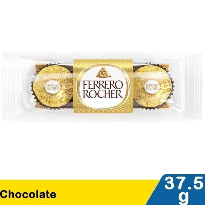 

HIW Ferrero Rocher T-3 / Cokolat Susu Dengan Kacang Hazel 38GR