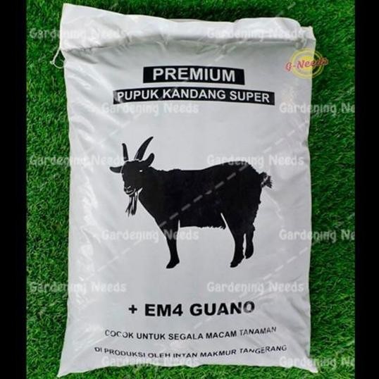 

Terlaris Pupuk Kandang Kambing Super Premium (Khusus Gojek/Grab)