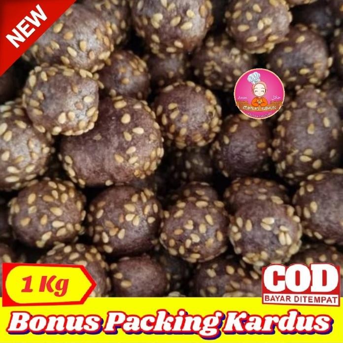 

Terlaris [1Kg] Ciput Wijen Coklat / Onde Mini Kuning | Cemilan Ribhun Snack Kiloan Murah - Rasa Dijamin Nagih - Makanan Ringan / Gratis Ongkir