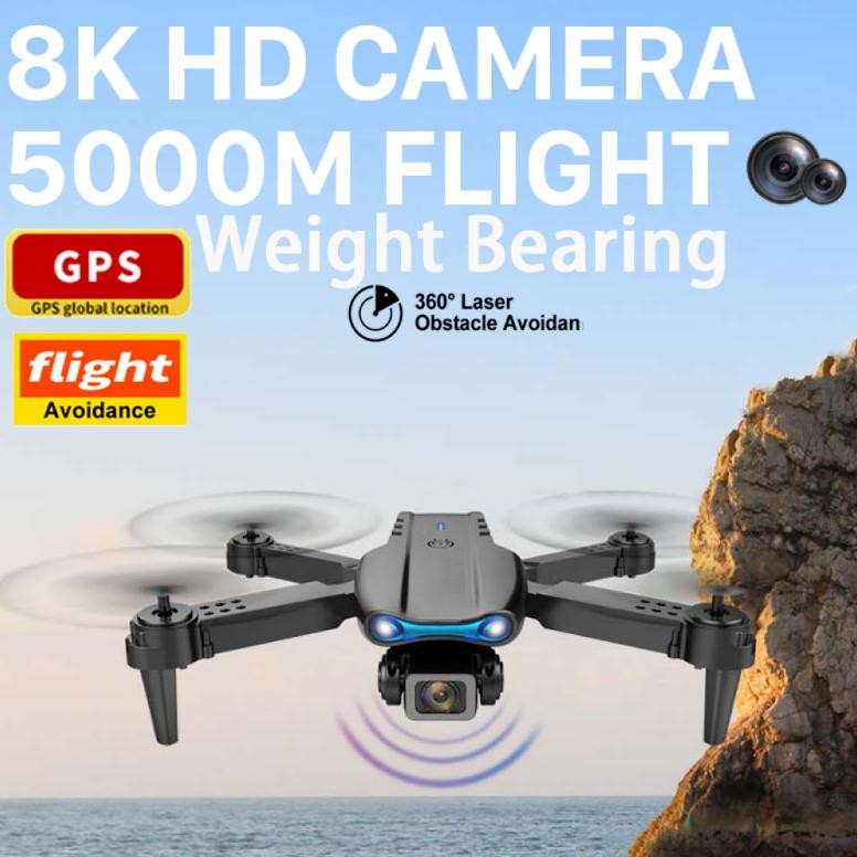 CODE99 Pro Drone Profesional 4K Kamera UltraHD WIFI 5G Foldable Drone Lipat Dual cameras Helikopter 