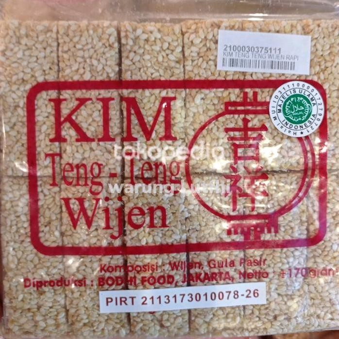 

Terlaris Kim Teng Teng Wijen 170Gr