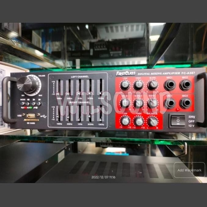 Amplifier Firstclass Fc A387 New Stok