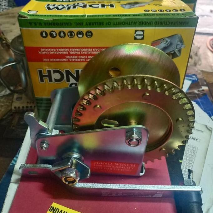 . HAND WINCH 1200 LBS SELLERY / KEREKAN / KATROL TANGAN 1200LBS