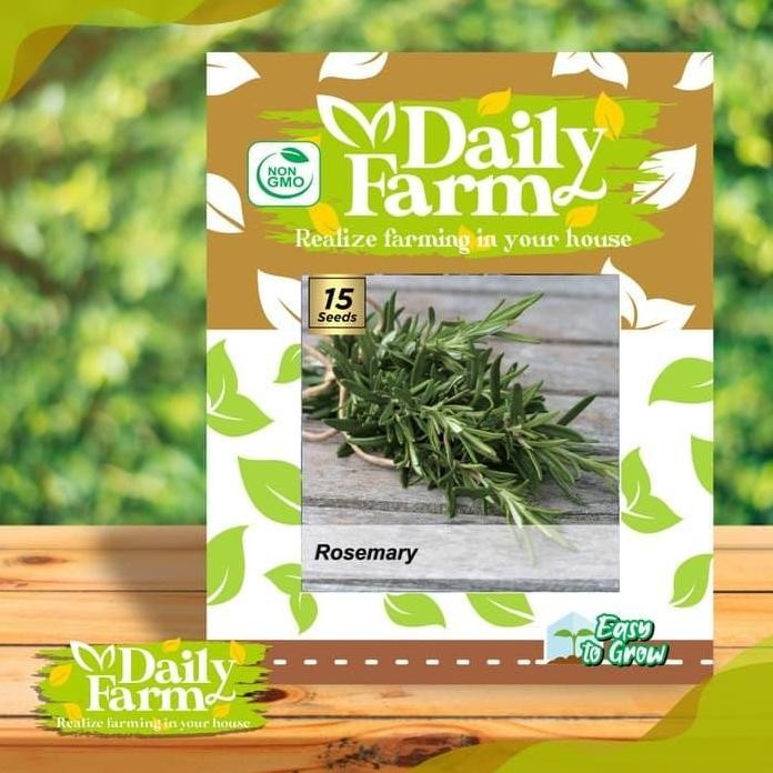 

Terlaris Daily Farm - Benih Bibit Rosemary - Bibit Herb Seed
