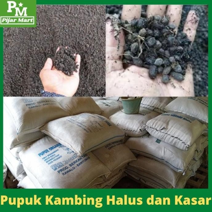 

Terlaris Pupuk Kandang Kambing - Kohe Kambing Fermentasi Halus Dan Kasar 1 Kg