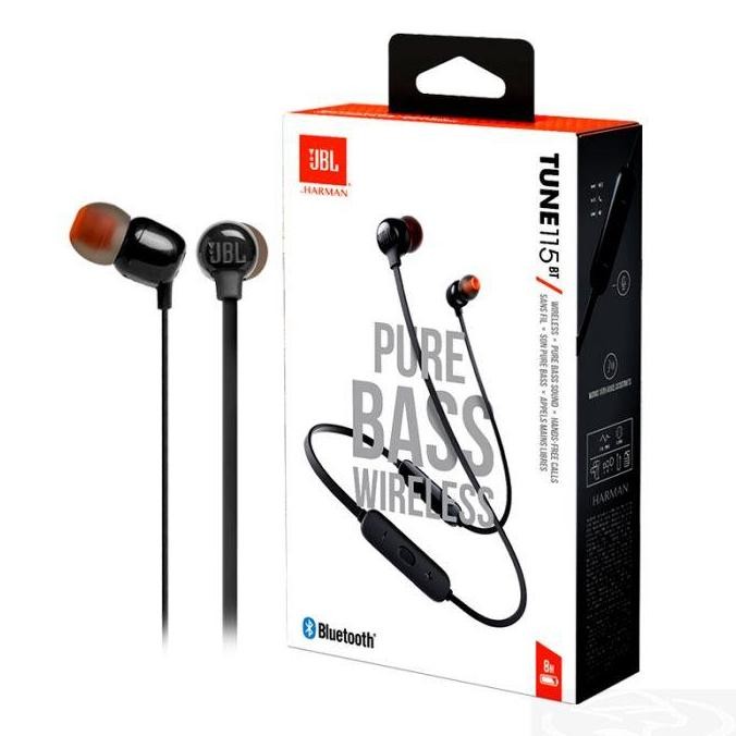 Jbl Tune 115Bt Original Resmi Ims Headset Bluetooth T115 Bt 115 Earphone New Stok