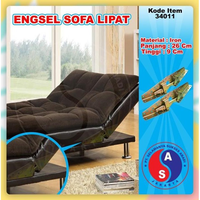 Engsel Sofa Bed Engsel Kursi Sofa Tidur Lipat 3 Posisi Winston Co
