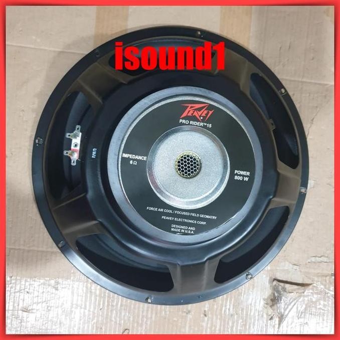 Speaker Komponen Peavey 15 Inch Pro Rider 15 Subwoofer 800 Watt New Stok