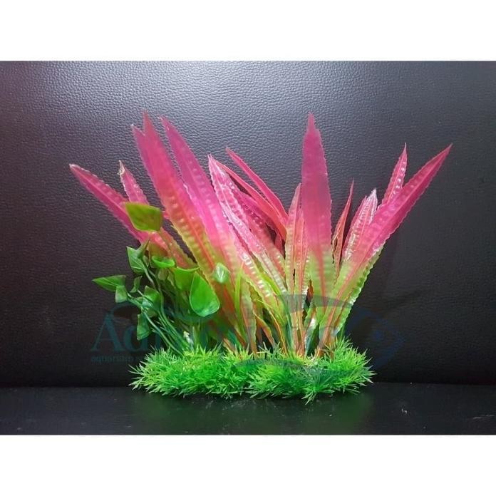 

Terlaris Tanaman Plastik - Bunga Plastik M-982 Hiasan Aquarium Aquascape Terlaris