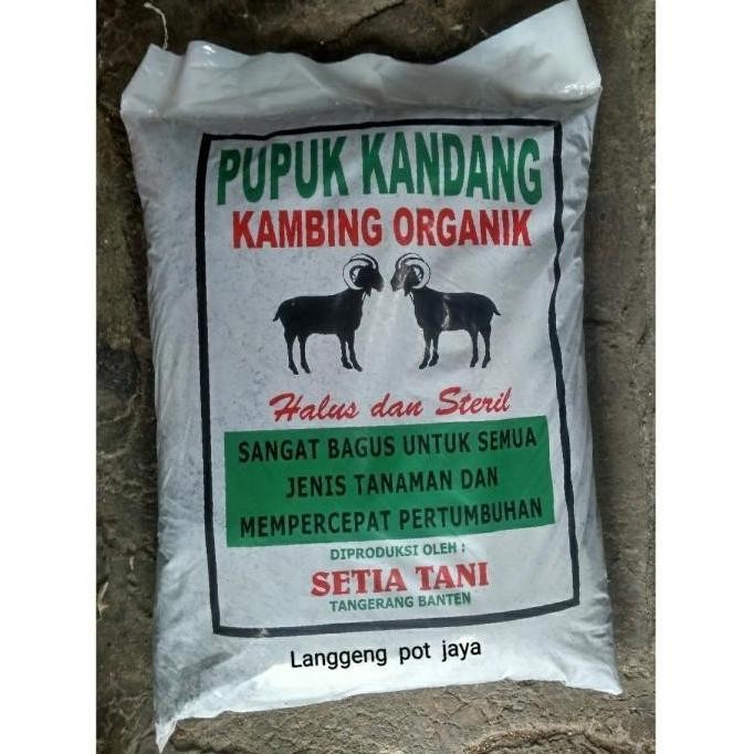 

Terlaris Pupuk Kandang Kambing Organik Halus Dan Steril