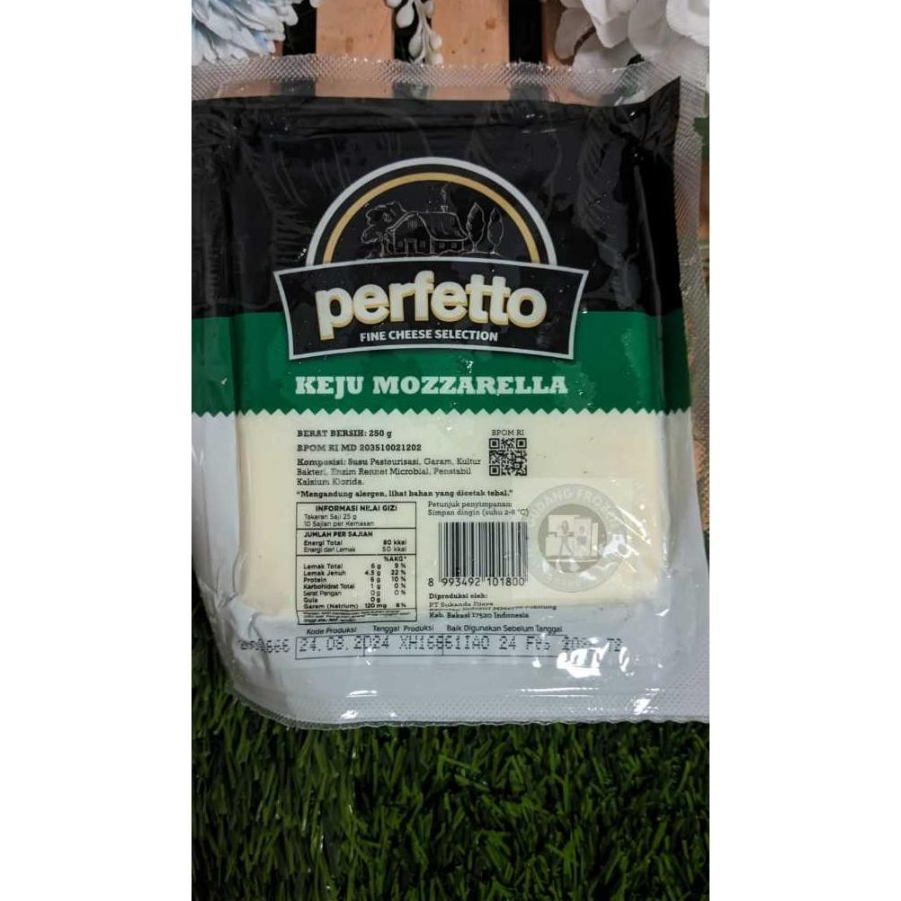 

Keju Mozzarella Perfetto 250gr nUg
