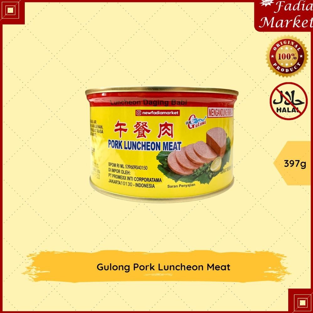 

Gulong Pork Luncheon Meat (Ham Babi Maling) 397g nUg