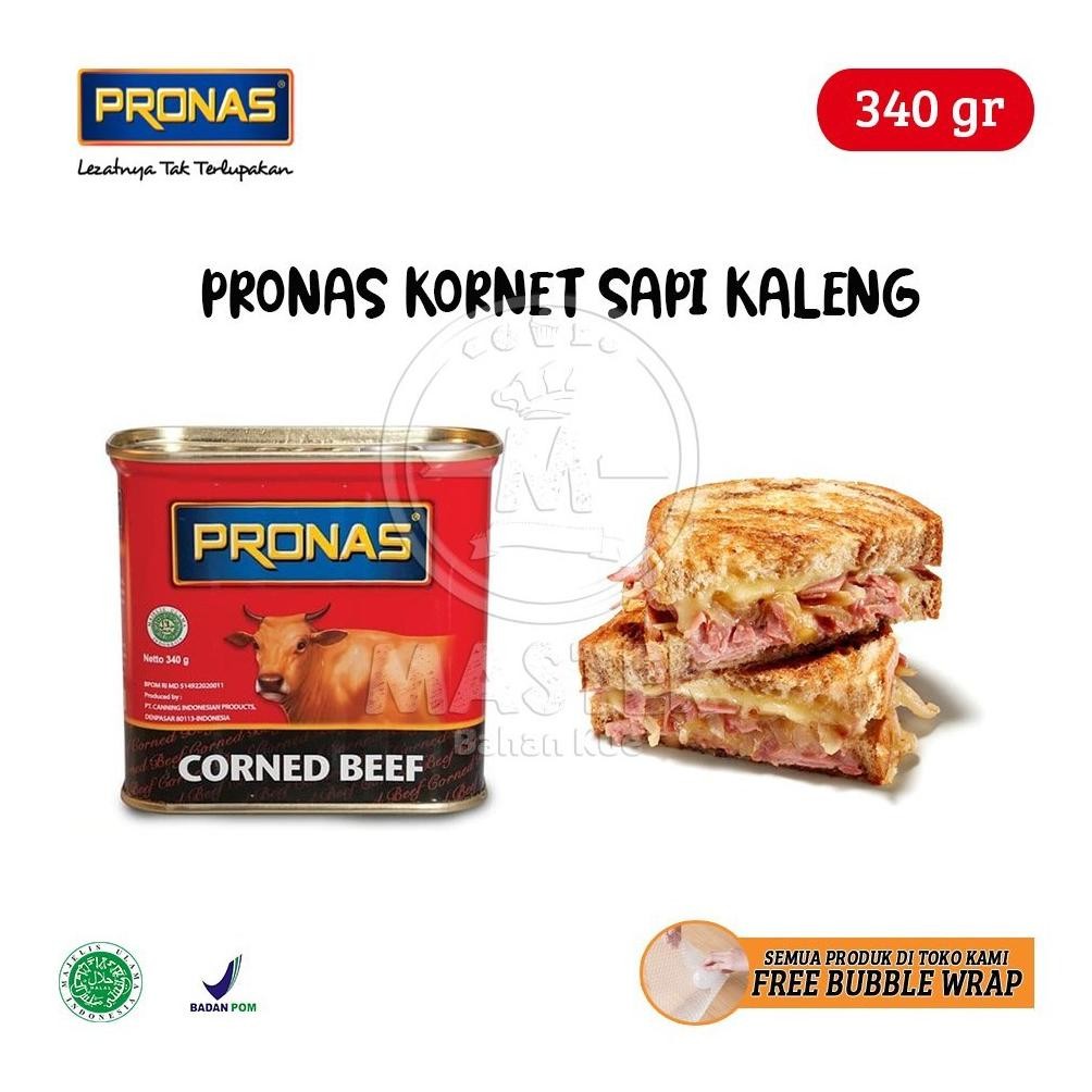 

[340 gr] PRONAS Corned Beef/Kornet sapi original nUg