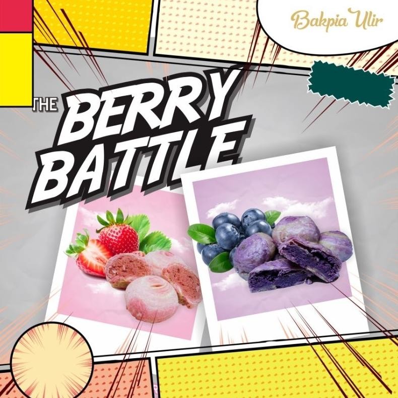 

Bakpia Ulir Bakpia Kering Mix Berry (Blueberry dan Strawberry) oleh oleh Surabaya isi 10/box nUg