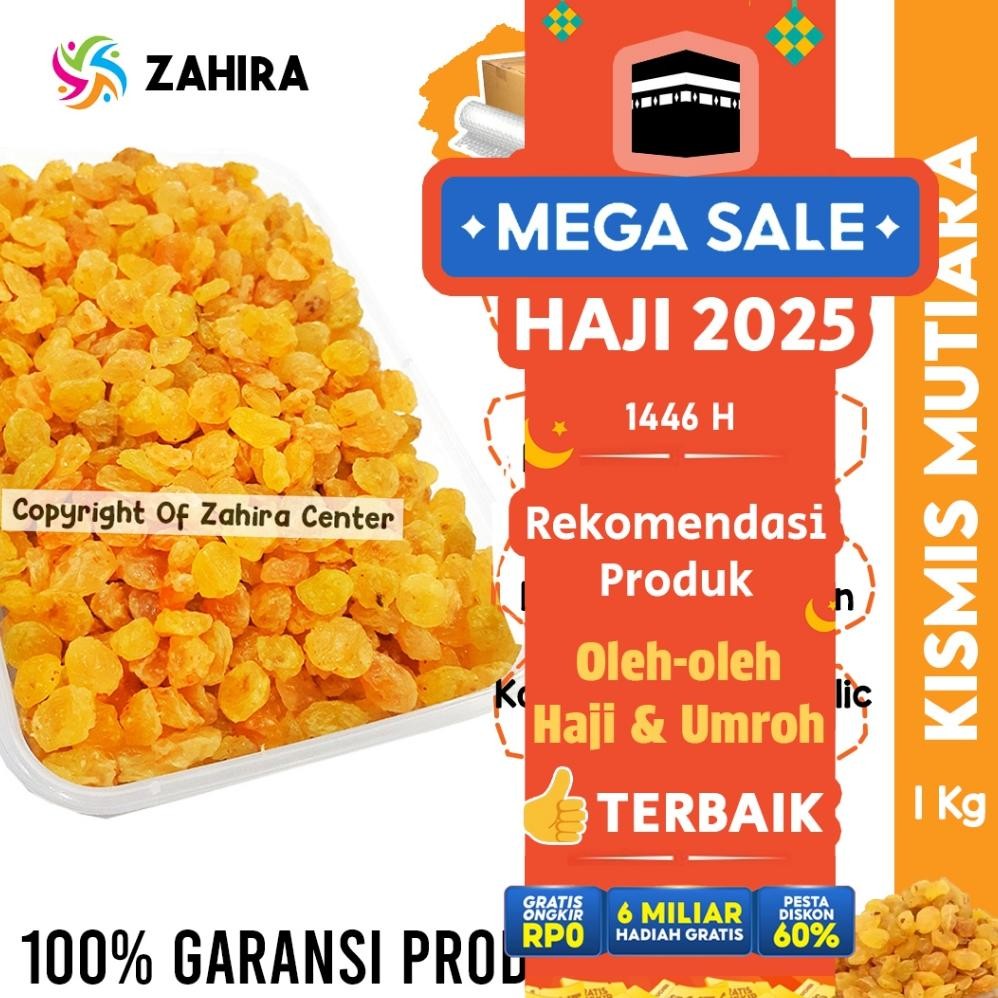 

Kismis Premium 1kg Asam Manis Mutiara Raisins Rasa Manis Enak Fresh Khas Arab MPASI Oleh Haji Umrah AST nUg
