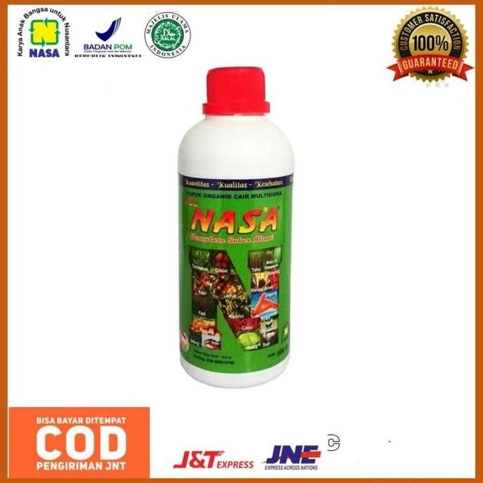 

Terlaris Pupuk Organik Nasa Penyubur Tanaman 1 Liter Setara Dengan 1 Ton Pupuk Kandang